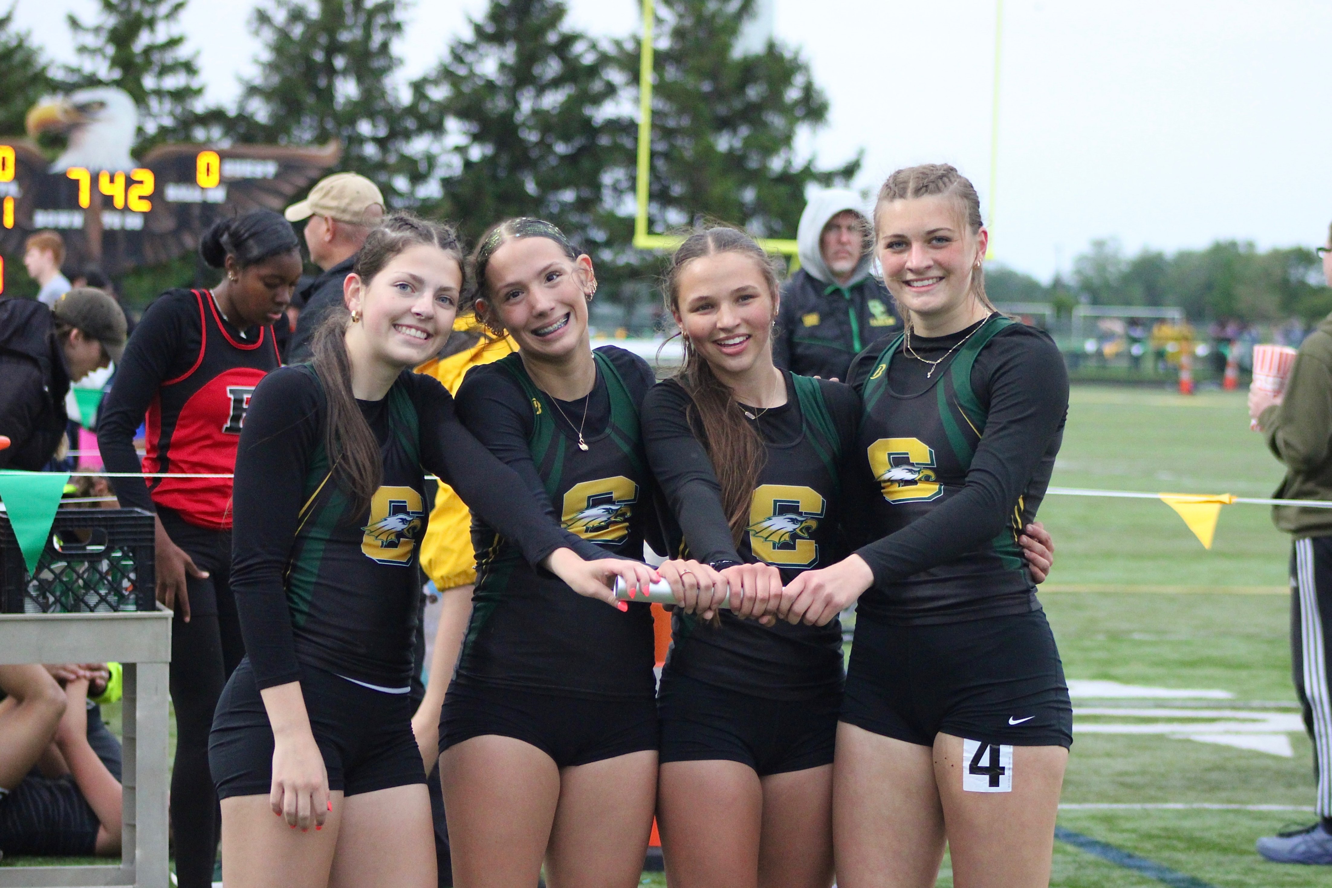 State Bound Girls 4 x 400 Relay